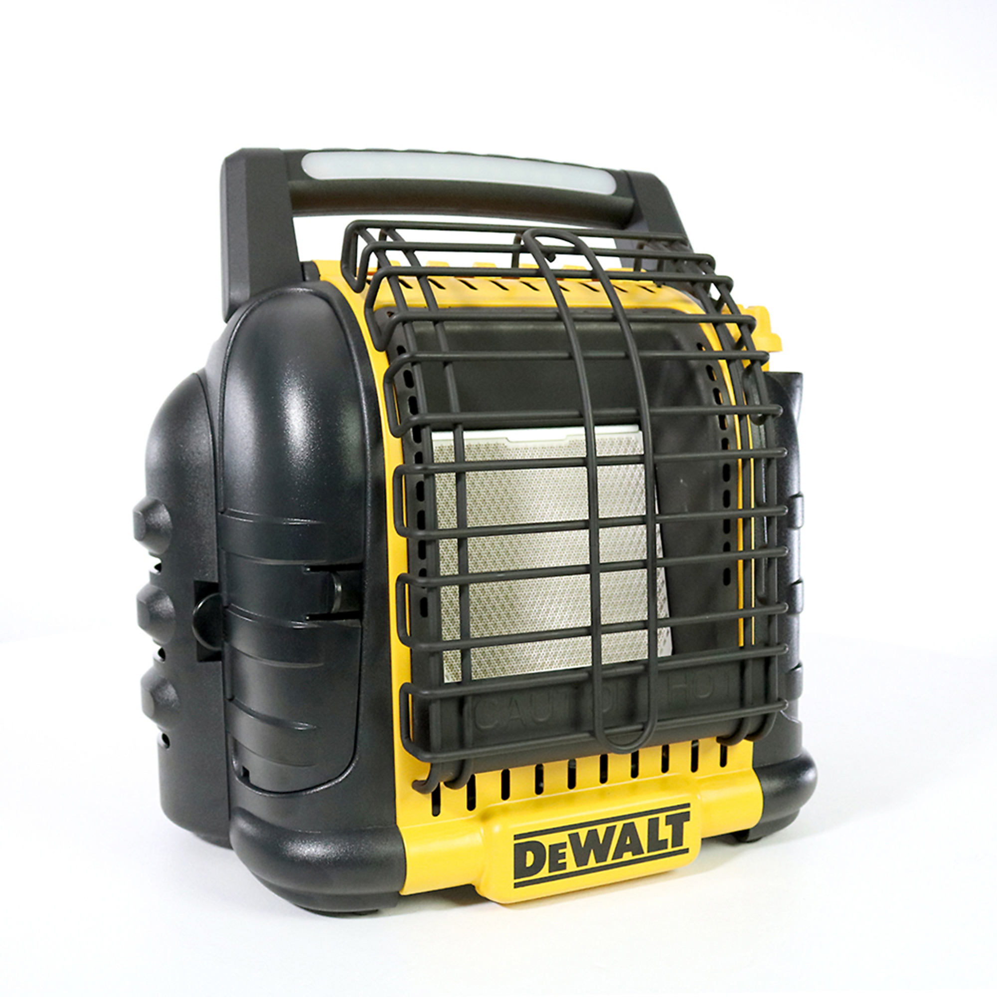 DEWALT, Cordless Portable Propane Radiant Heater, Heat Type Radiant, Heat Output 12000 Btu/hour, Heating Capability 2250 ft², Model# F332100